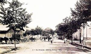 1820- Saida - Avenue d'Isly en 1908